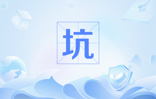 坑（网络词汇）