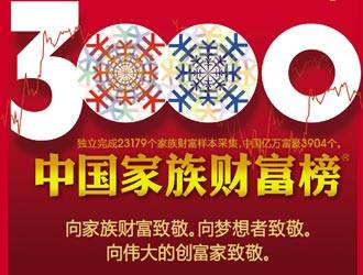 2014年3000中国家族财富榜