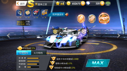 雷神之怒（游戏《天天飞车》里的赛车）
