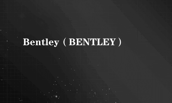 Bentley（BENTLEY）
