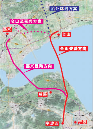 沪甬跨海铁路