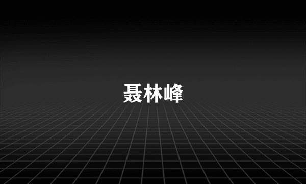 聂林峰