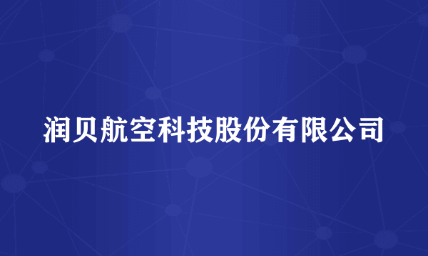 润贝航空科技股份有限公司