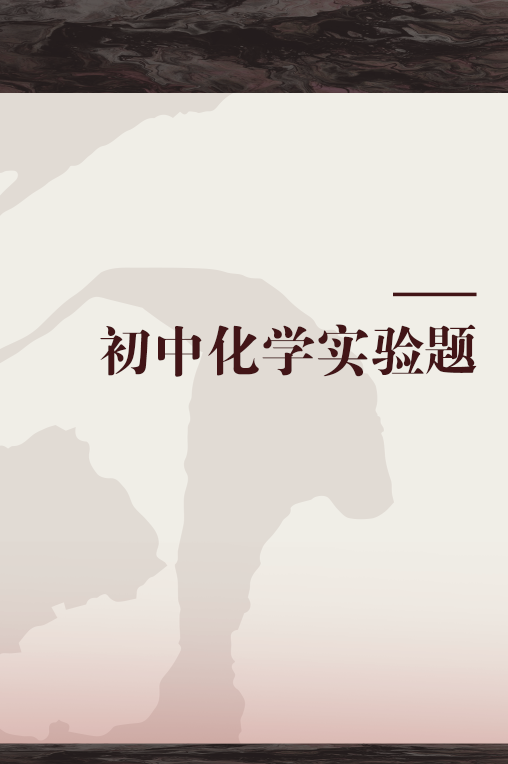 初中化学实验题