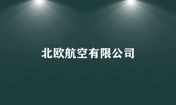 北欧航空有限公司