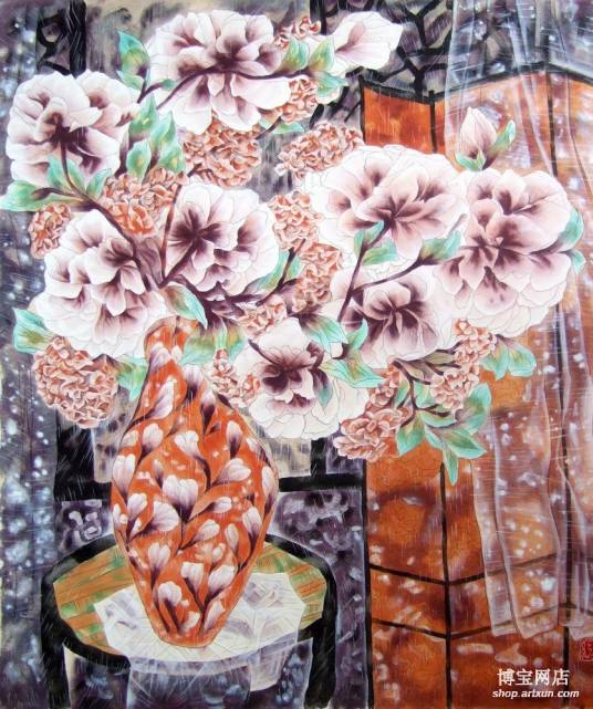 四季花开（传统吉祥纹样）