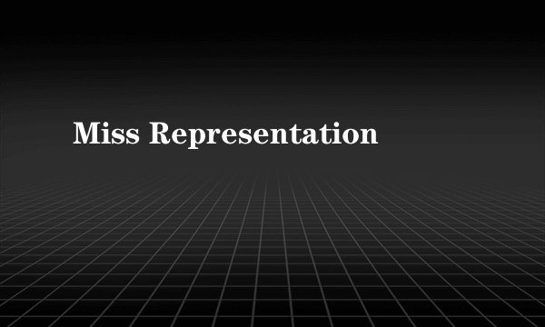 Miss Representation