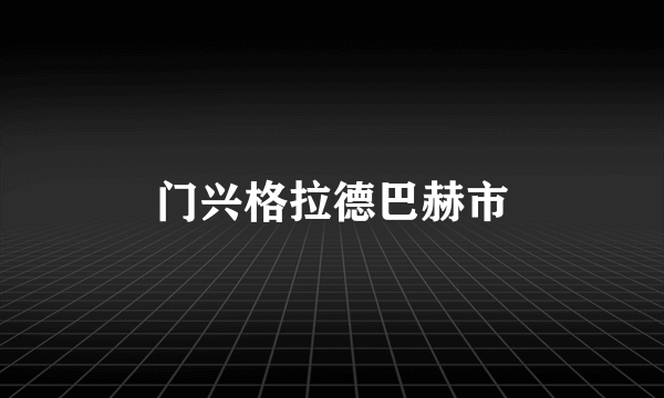 门兴格拉德巴赫市