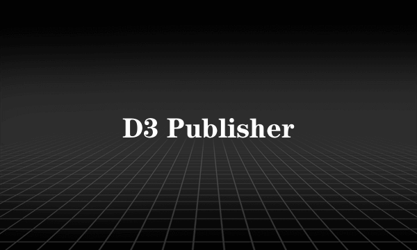 D3 Publisher
