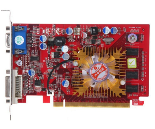 小影霸GeForce9300 GS4夸父版