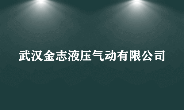 武汉金志液压气动有限公司