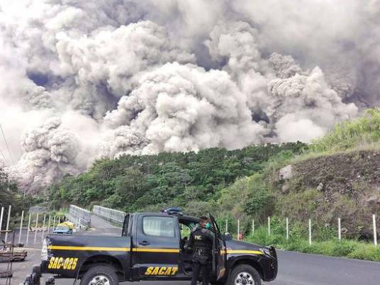 6·3富埃戈火山喷发事件