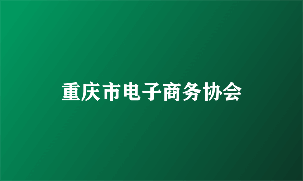 重庆市电子商务协会