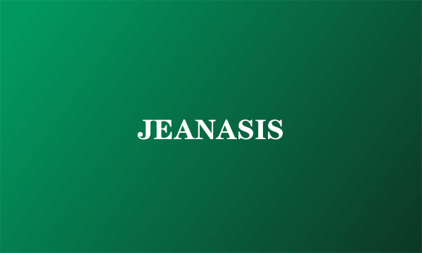 JEANASIS