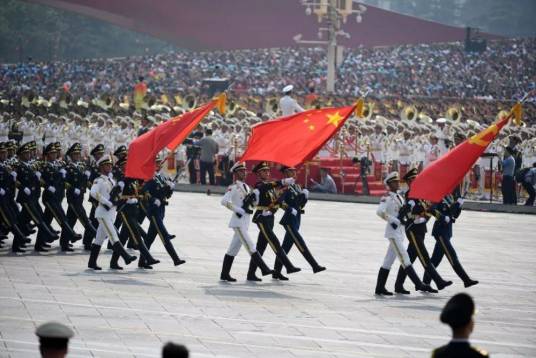 国庆70周年阅兵