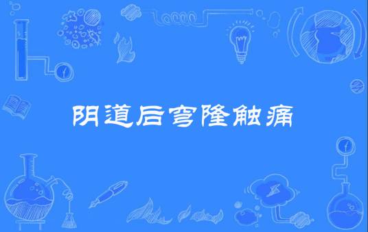 阴道后穹隆触痛