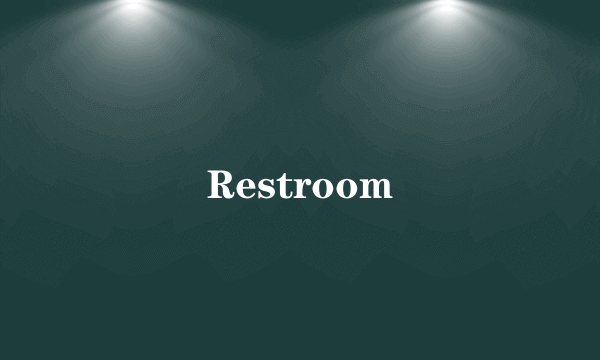 Restroom