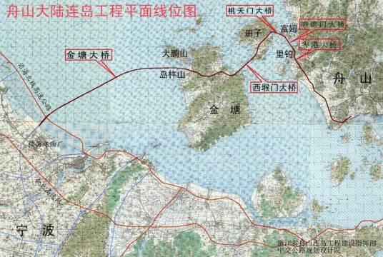 舟山大陆连岛工程