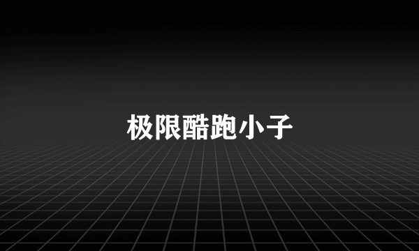 极限酷跑小子