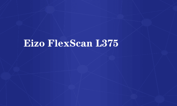 Eizo FlexScan L375