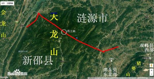 龙山（湖南省邵阳市新邵县的山脉）