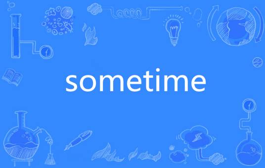 sometime