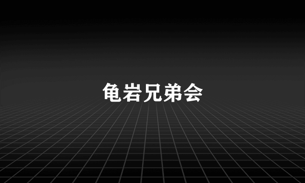龟岩兄弟会