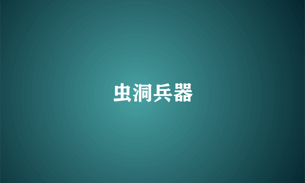 虫洞兵器
