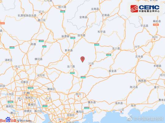 3·8东源地震