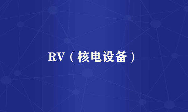 RV（核电设备）