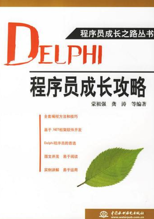 Delphi程序员成长攻略（2007年中国水利水电出版社出版的图书）