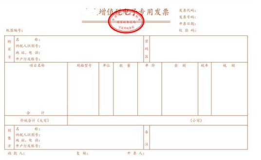 增值税电子专用发票
