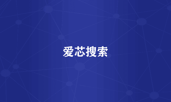 爱芯搜索