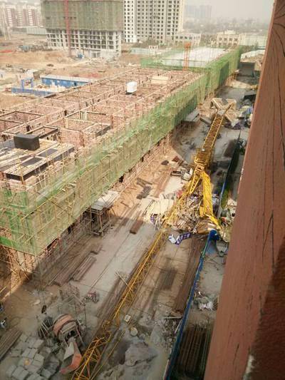 3·13黄河交通学院宿舍楼塔吊倒塌事故