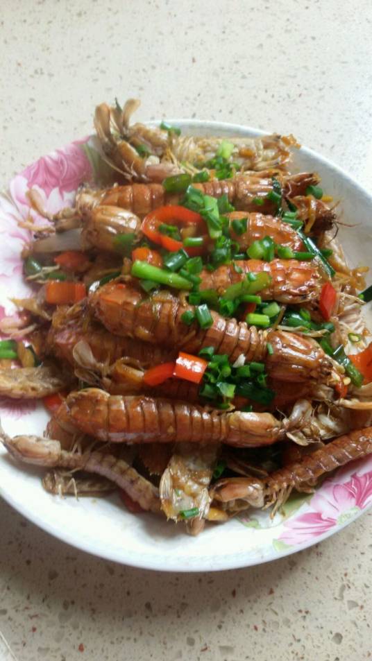 清炒虾姑