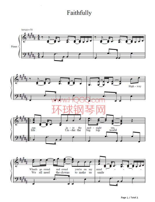 Faithfully（Journey演唱歌曲）