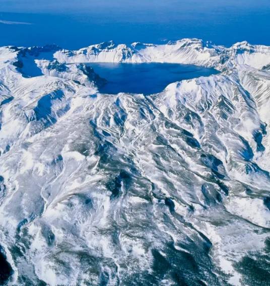 长白山天池火山地理