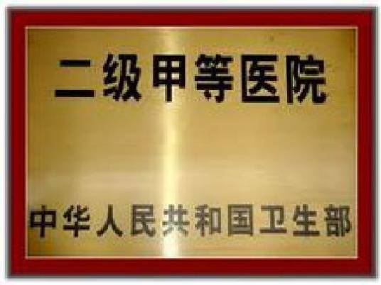 二级甲等医院