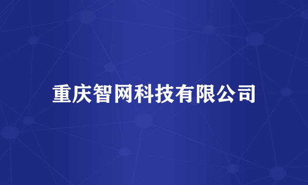 重庆智网科技有限公司