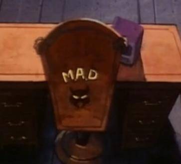 mad（动画片《神探加杰特》中的邪恶反派组织）