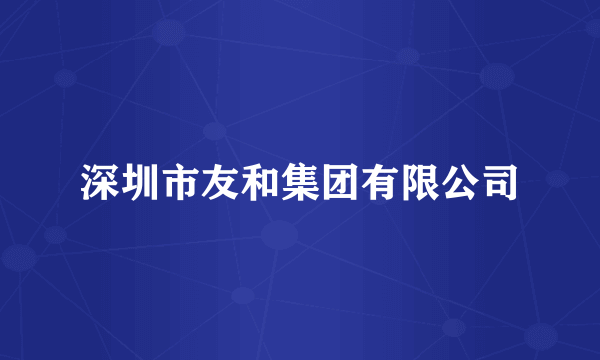 深圳市友和集团有限公司