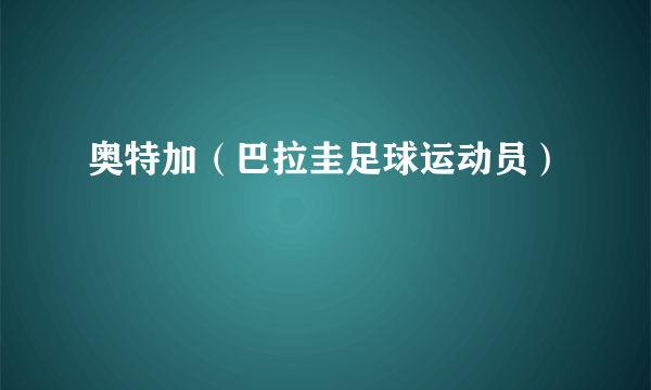 奥特加（巴拉圭足球运动员）