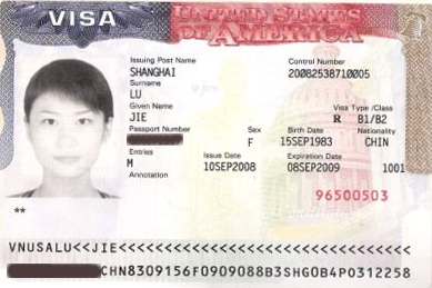 美国商务旅游签证