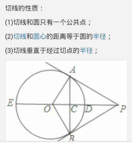 切线定理