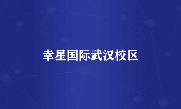 幸星国际武汉校区