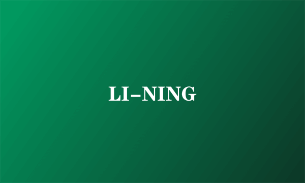 LI-NING