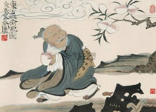 东方朔偷桃（神话典故）