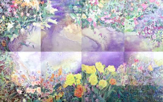 神秘园（潘蕾油画作品）