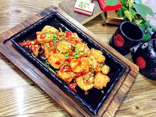 韩国铁板豆腐