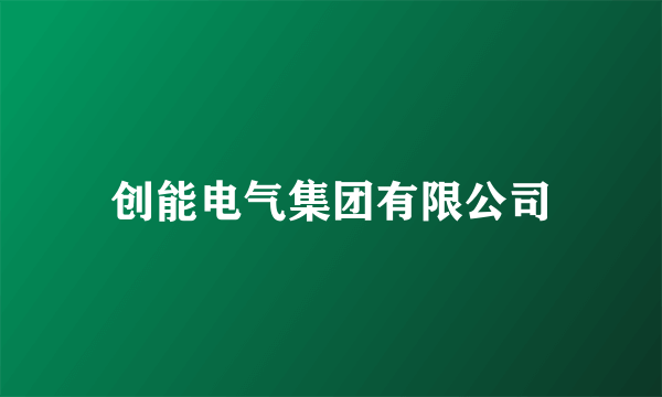 创能电气集团有限公司